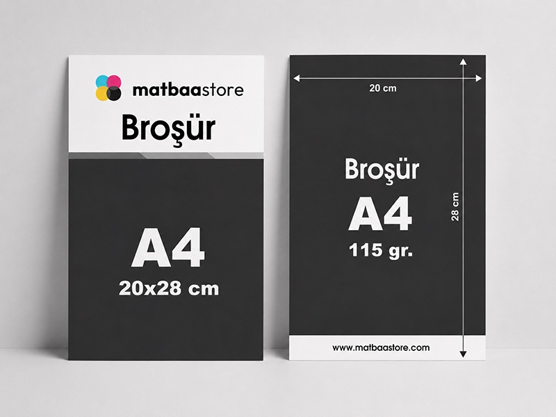 A4 Broşür