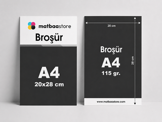 A4 Broşür