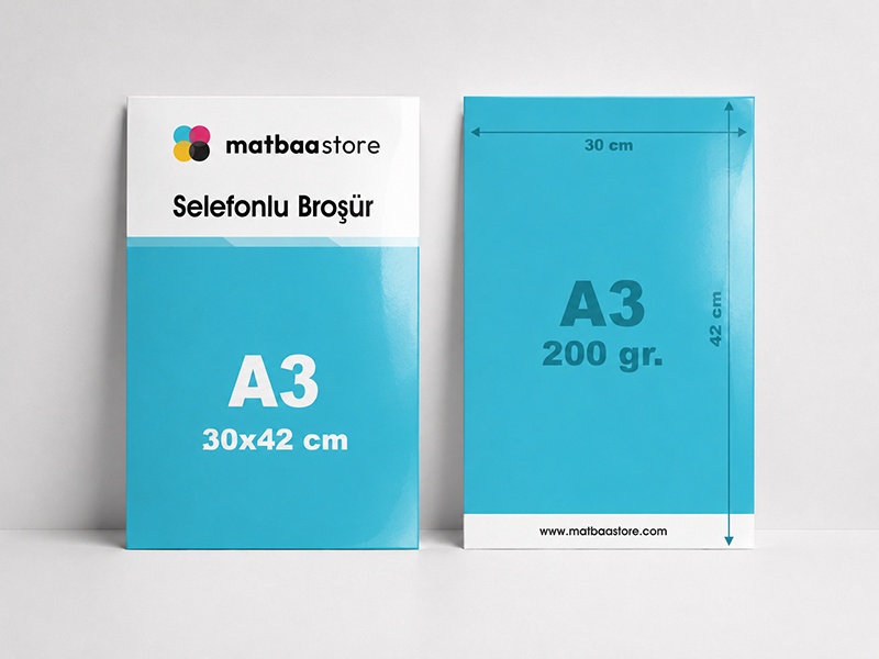 A3 Selefonlu Broşür