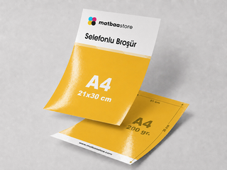 A4 Selefonlu Broşür