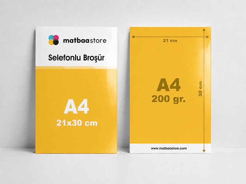 A4 Selefonlu Broşür