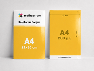 A4 Selefonlu Broşür