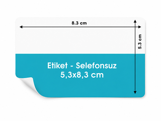90 gr. Eti̇ket Selefonsuz